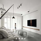 《余温》清水混凝土演绎现代生活——客厅图片