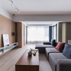 140平四居住宅空间——客厅图片