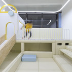 重庆斑马线儿童理发终端空间设计——娱乐区图片