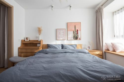 三居日式124㎡卧室装修效果图