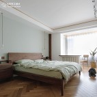 65平一居中式现代——卧室图片