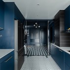 梵高蓝——厨房图片