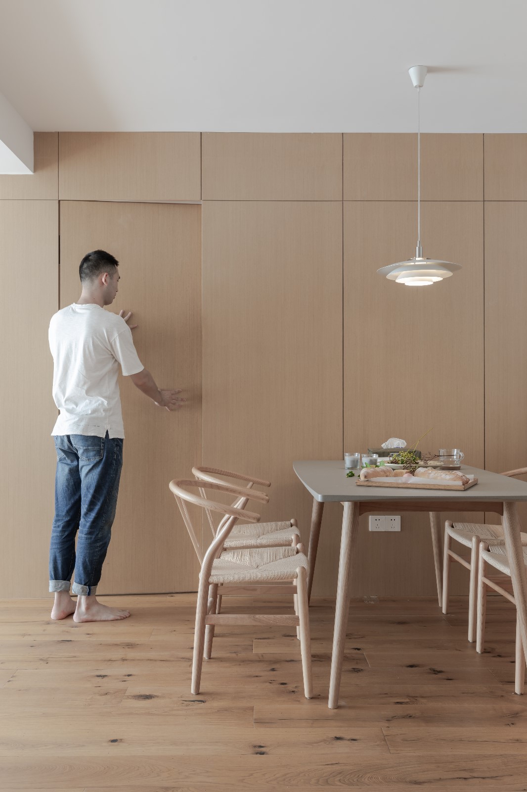 把“房子”变成“家”厨房木地板1图日式餐厅设计图片赏析