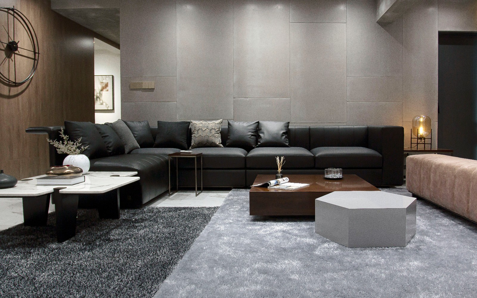 客厅沙发2装修效果图摩登·极简现代简约客厅设计图片赏析
