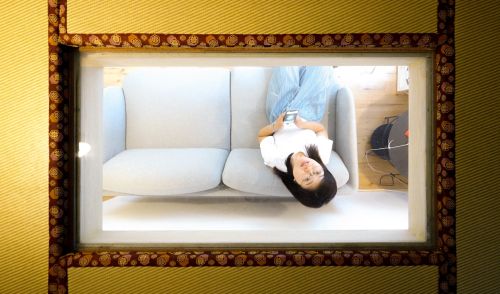日式48㎡二居客厅装修图片