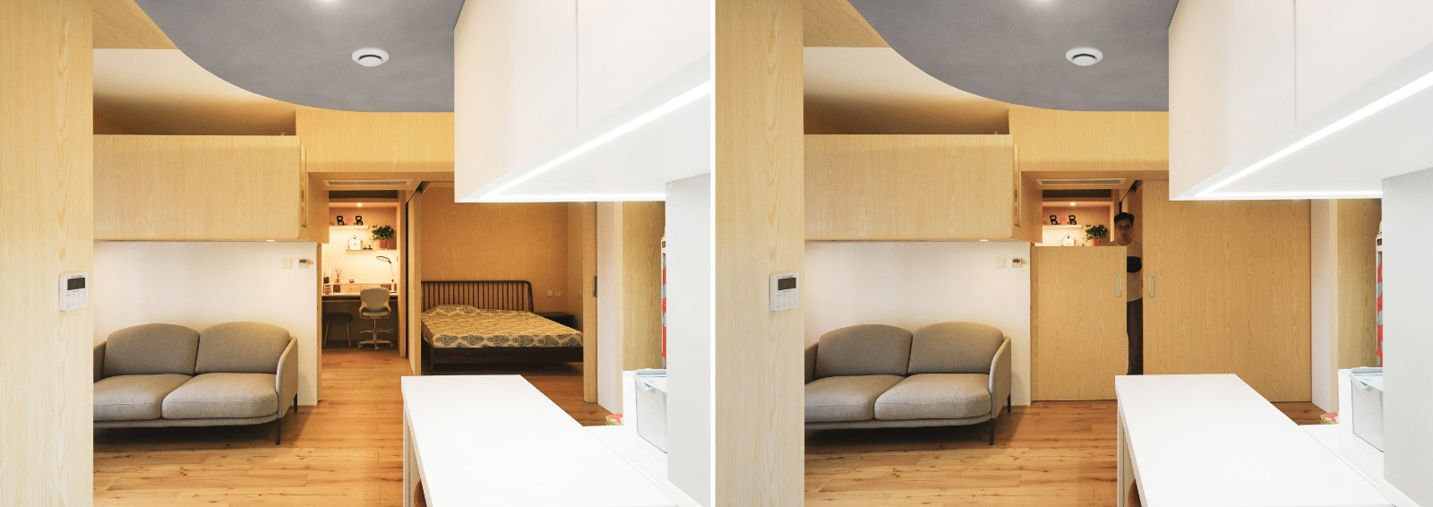 客厅木地板5装修效果图木两居·北京日式客厅设计图片赏析
