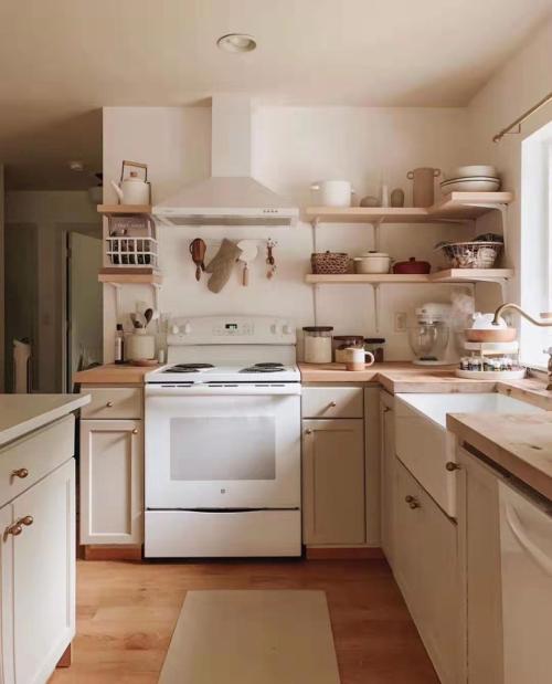 现代简约116㎡二居厨房装饰效果图片