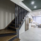 墨绿➕原木生态LOFT公寓--楼梯图片
