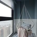 75㎡现代简约二居——阳台图片