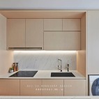 原木色系的温馨住宅，颜值与实用兼得——厨房图片