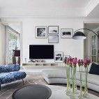 紫兰香-现代简约——客厅图片