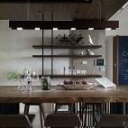 铁粉最爱 设计感现代居宅——餐厅图片