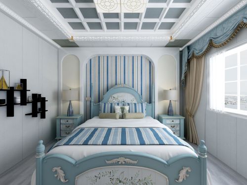 卧室装修效果图元素视界地中海室内设计101-120m²其他地中海家装装修案例效果图