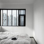 层叠光谱|镂空钢结构楼梯重塑光源——卧室图片