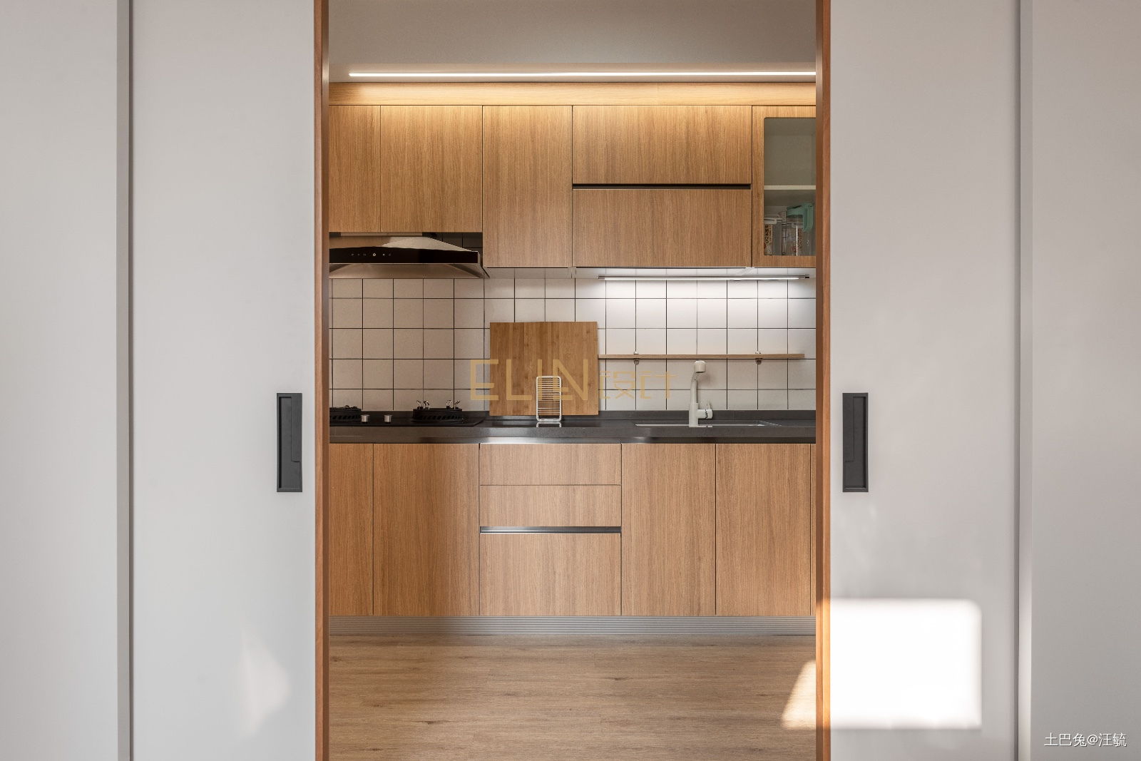 日式原木住宅ELIN設計日式厨房设计图片赏析