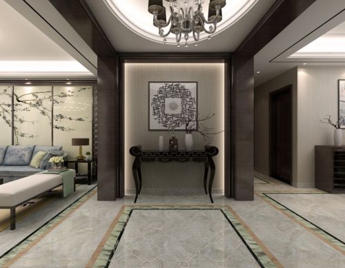 客厅装修效果图朗润国际151-200m²其他新中式家装装修案例效果图
