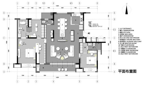 装修效果图太湖健康城151-200m²二居潮流混搭家装装修案例效果图