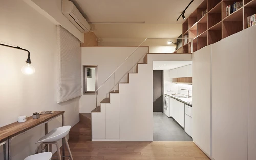 小小的设计最大程度地扩大公寓空间装修图大全