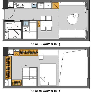 40平米小公寓设计_1630588715_4527649