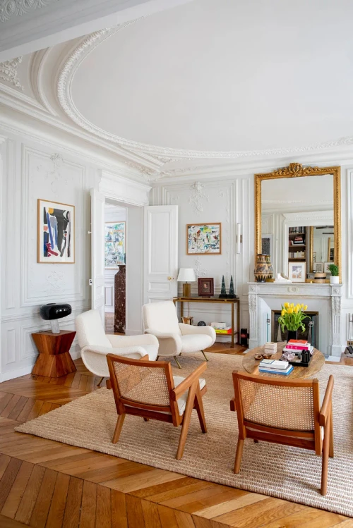 法式公寓现代精英阶层的艺术与优雅装修图大全