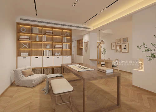 甲木空间设计|长沙·米迪亚家园客厅