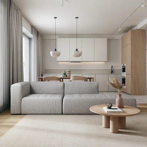 木巢设计|简单优雅，小而舒服客厅