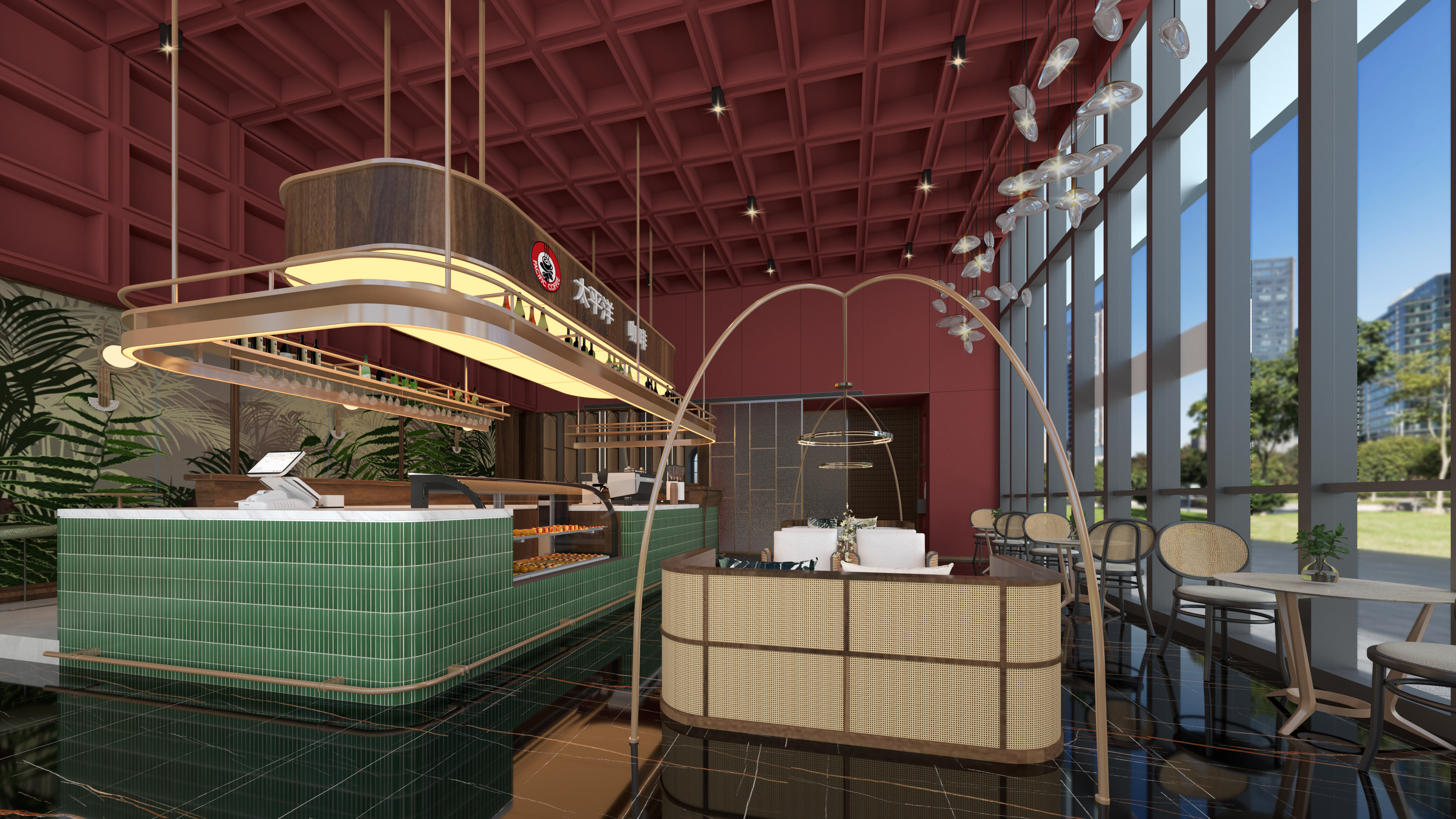 餐饮空间2装修效果图咖啡馆设计图片赏析