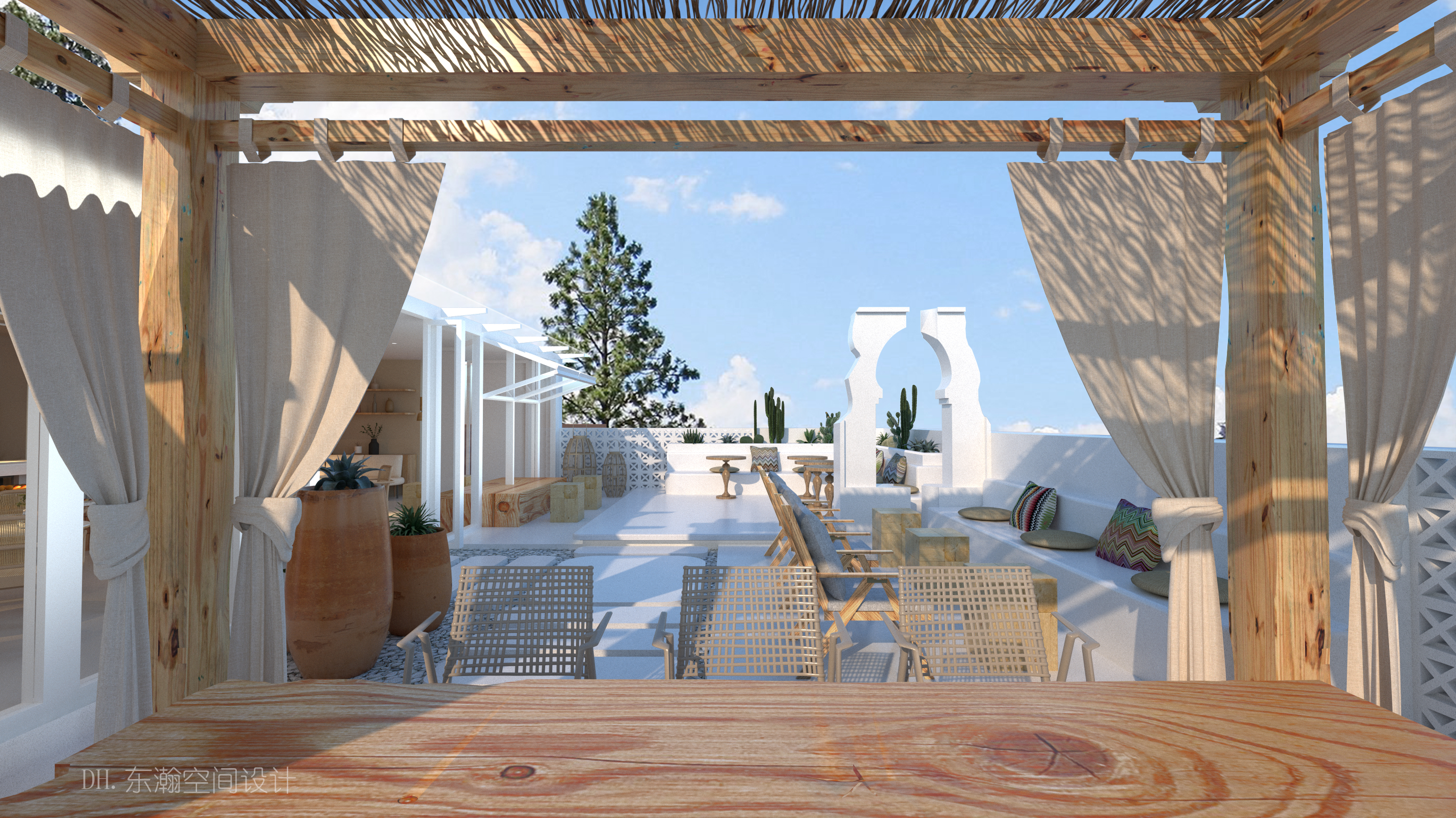 餐饮空间2装修效果图摩洛哥风情咖啡烘焙馆设计图片赏析