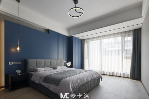 151-200m²复式中式现代装修图片卧室装修效果图麦卡洛陈设|隐于市