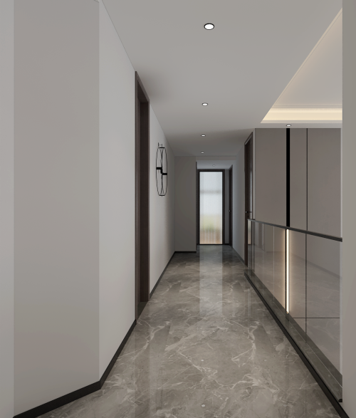 客厅装修效果图淡151-200m²复式现代简约家装装修案例效果图